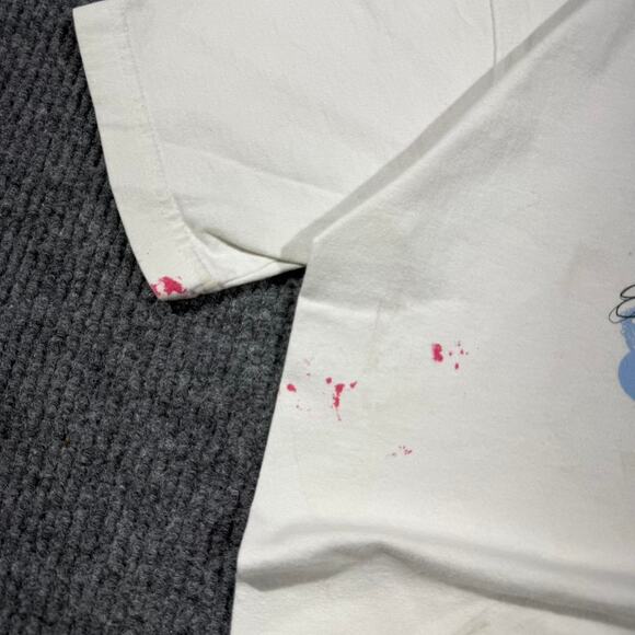 Ecko Unltd T-Shirt Youth Medium White Grunge Baggy Hip-Hop Skater 2000s - Picture 3 of 8